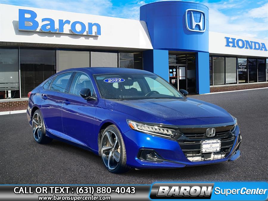 Used 2022 Honda Accord Sedan in Patchogue, New York | Baron Supercenter. Patchogue, New York