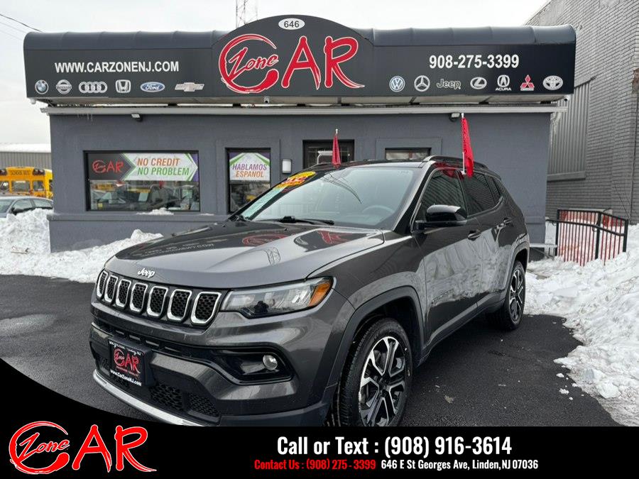 Used 2023 Jeep Compass in Linden, New Jersey | Car Zone. Linden, New Jersey