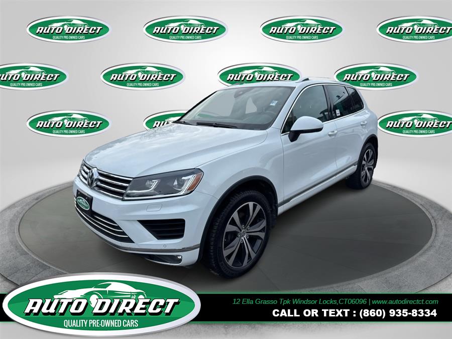 Used 2017 Volkswagen Touareg in Windsor Locks, Connecticut | Auto Direct LLC. Windsor Locks, Connecticut