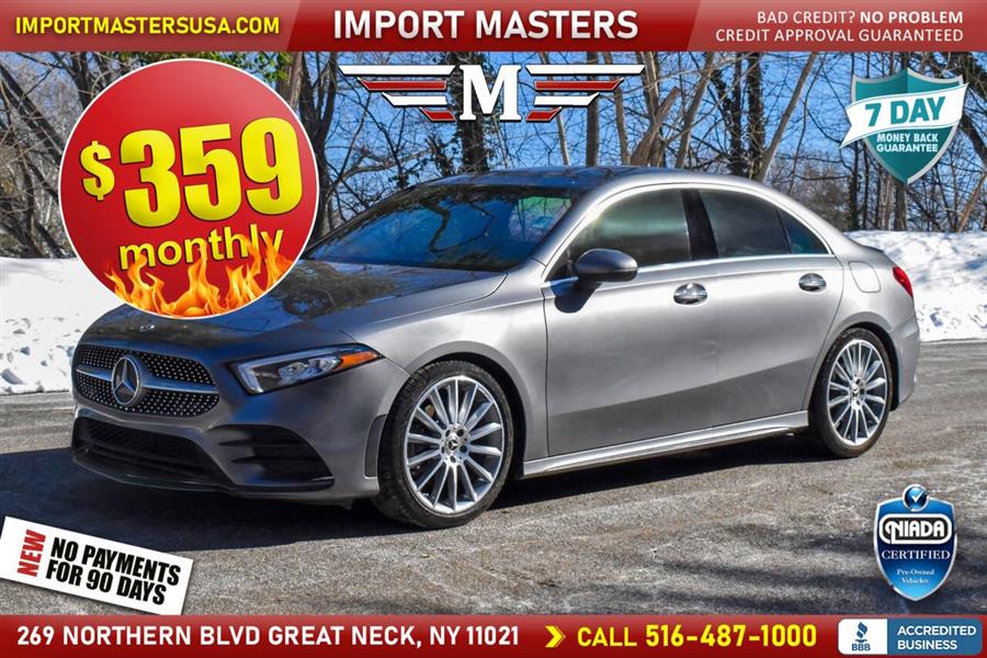 Used 2019 Mercedes-benz A-class in Great Neck, New York | Camy Cars. Great Neck, New York