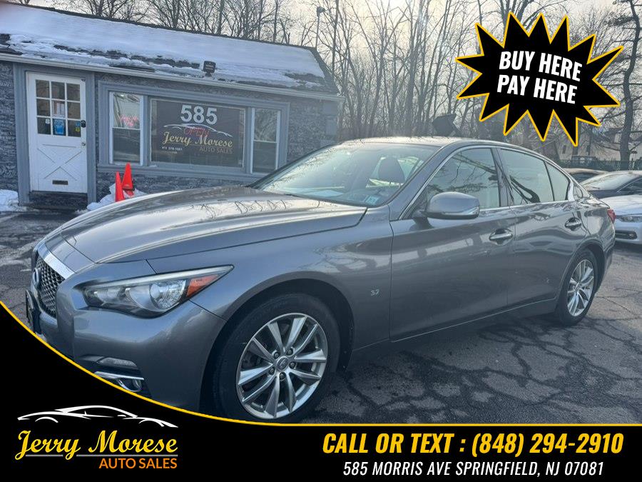 2014 INFINITI Q50 4dr Sdn Premium AWD, available for sale in Springfield, New Jersey | Jerry Morese Auto Sales. Springfield, New Jersey