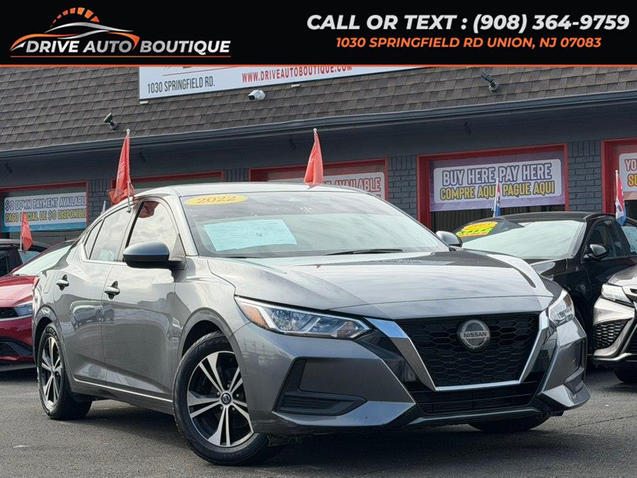 2022 Nissan Sentra SV CVT, available for sale in Union, New Jersey | Drive Auto Boutique. Union, New Jersey
