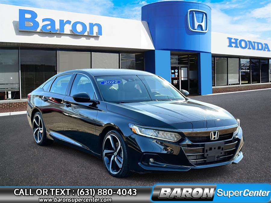 Used 2022 Honda Accord Sedan in Patchogue, New York | Baron Supercenter. Patchogue, New York