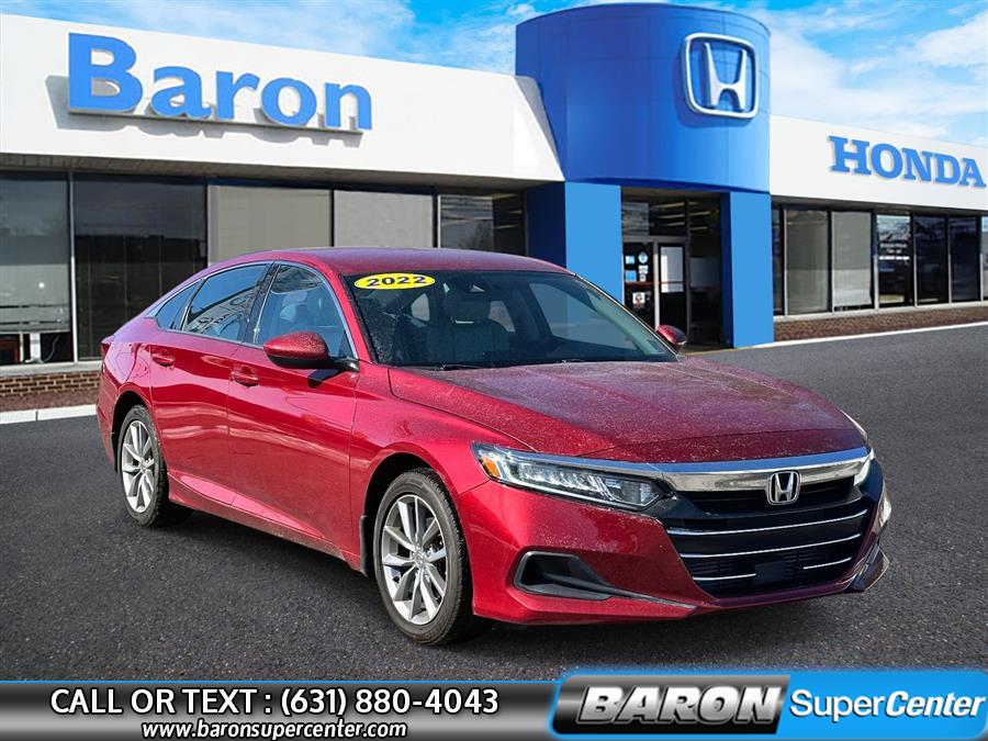 Used 2022 Honda Accord Sedan in Patchogue, New York | Baron Supercenter. Patchogue, New York