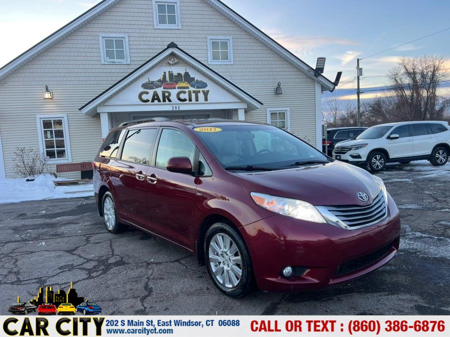 Used Toyota Sienna XLE Premium AWD 7-Passenger (Natl) 2017 | Car City LLC. East Windsor, Connecticut