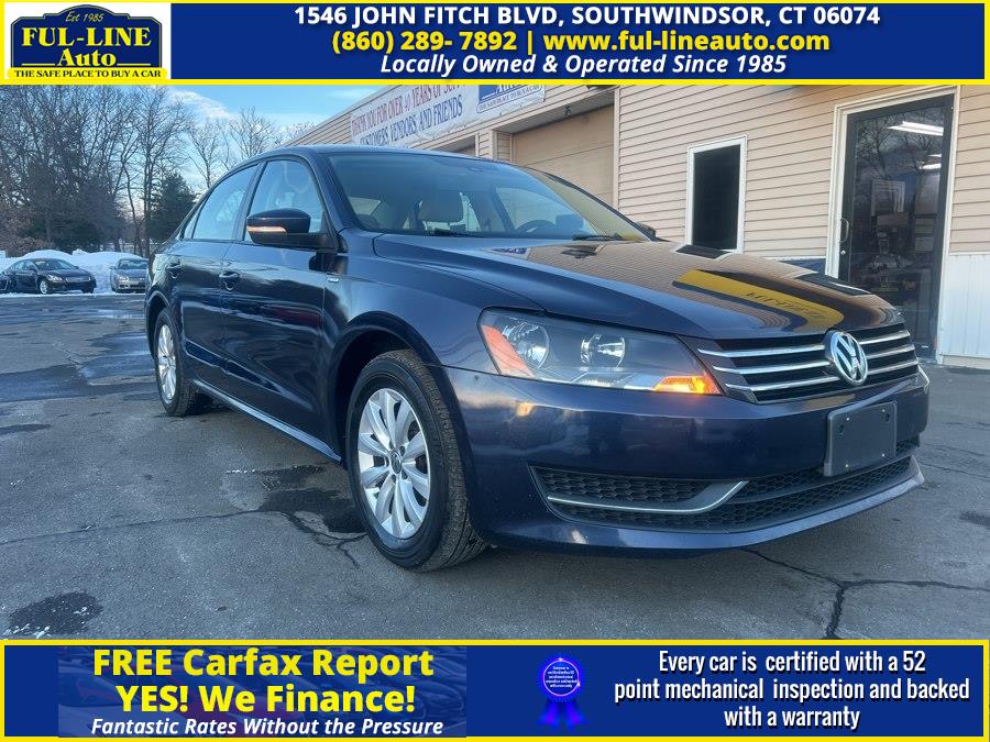 Used 2013 Volkswagen Passat in South Windsor , Connecticut | Ful-line Auto LLC. South Windsor , Connecticut