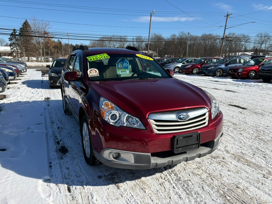 Used Subaru Outback 4dr Wgn H4 Auto 2.5i Prem AWP 2011 | CT Car Co LLC. East Windsor, Connecticut