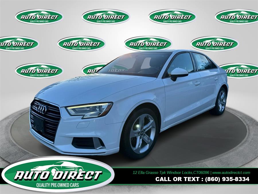 Used 2018 Audi A3 Sedan in Windsor Locks, Connecticut | Auto Direct LLC. Windsor Locks, Connecticut