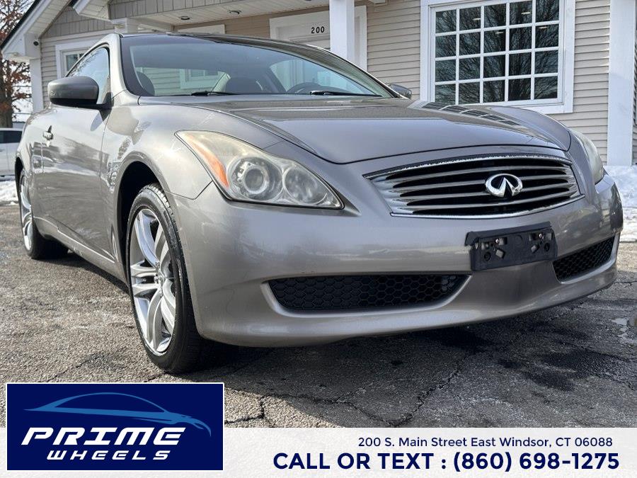 Used 2009 Infiniti G37 Coupe in East Windsor, Connecticut | Prime Wheels. East Windsor, Connecticut