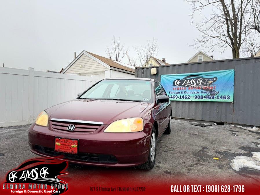 Used 2003 Honda Civic in Elizabeth, New Jersey | Elmora Motor Sports. Elizabeth, New Jersey