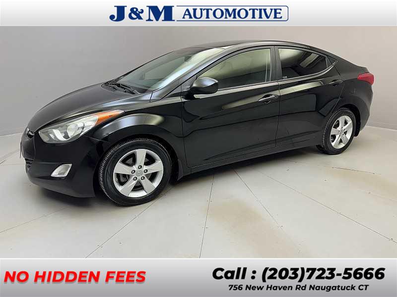 Used Hyundai Elantra GLS PZEV 2013 | J&M Automotive Sls&Svc LLC. Naugatuck, Connecticut