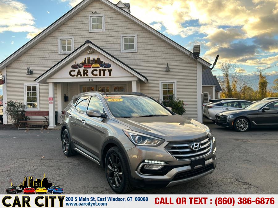 Used Hyundai Santa Fe Sport 2.0T Ultimate Auto AWD 2017 | Car City LLC. East Windsor, Connecticut