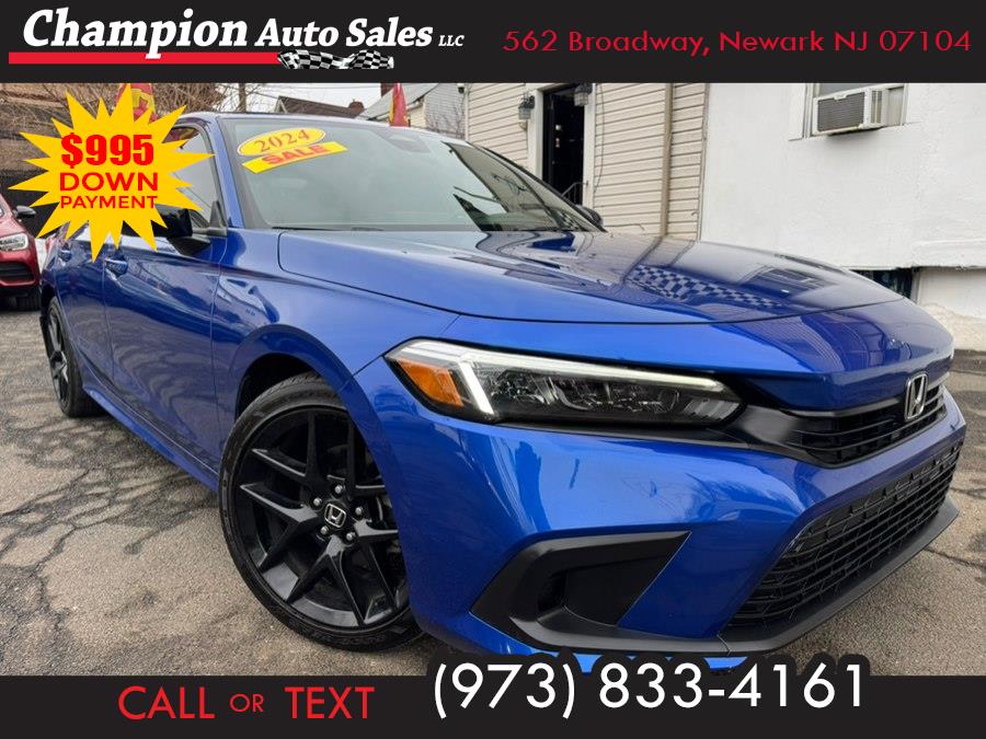 Used 2024 Honda Civic Sedan in Newark, New Jersey | Champion Auto Sales. Newark, New Jersey