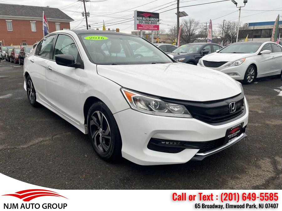 Used 2016 Honda Accord Sedan in Elmwood Park, New Jersey | NJM Auto Group. Elmwood Park, New Jersey