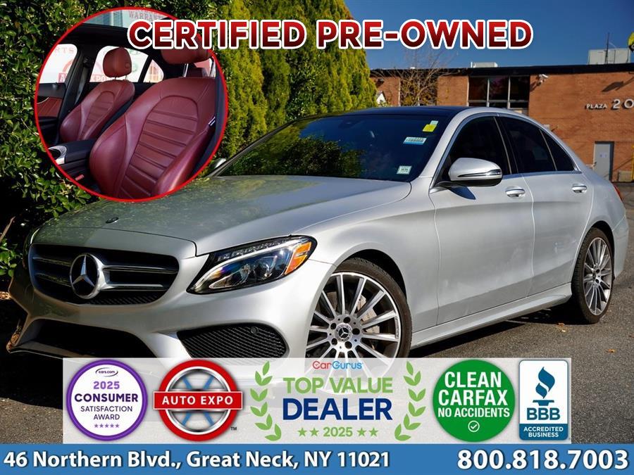 Used 2018 Mercedes-benz C-class in Great Neck, New York | Auto Expo. Great Neck, New York