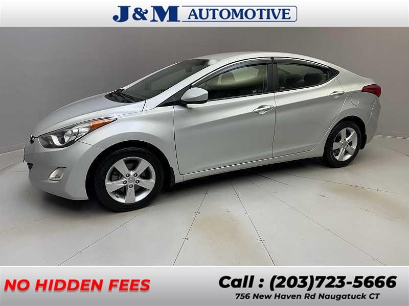 Used Hyundai Elantra GLS PZEV 2013 | J&M Automotive Sls&Svc LLC. Naugatuck, Connecticut