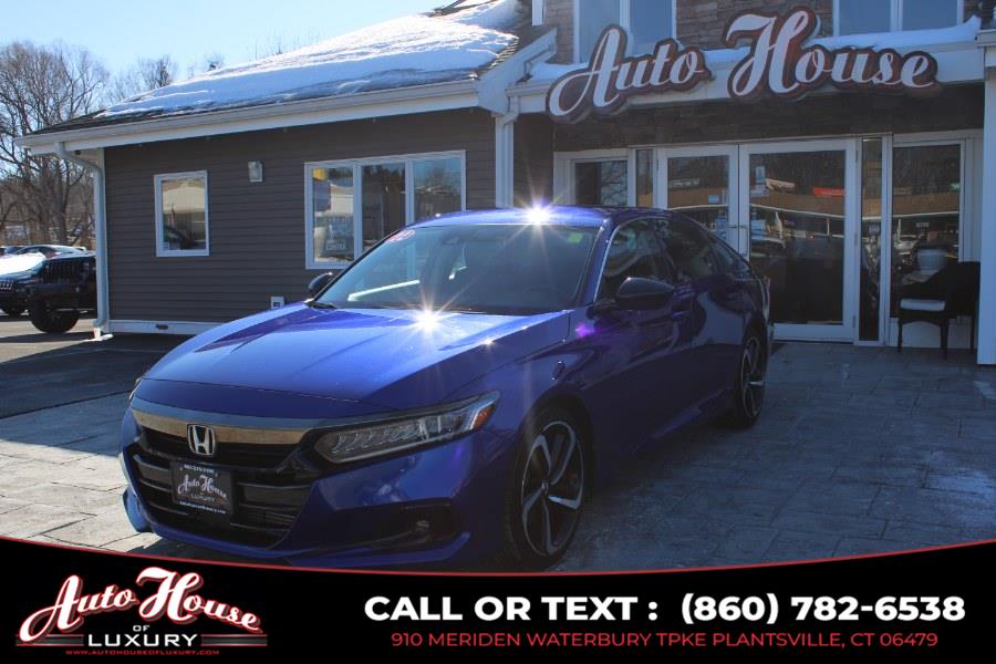 Used 2022 Honda Accord Sedan in Plantsville, Connecticut | Auto House of Luxury. Plantsville, Connecticut