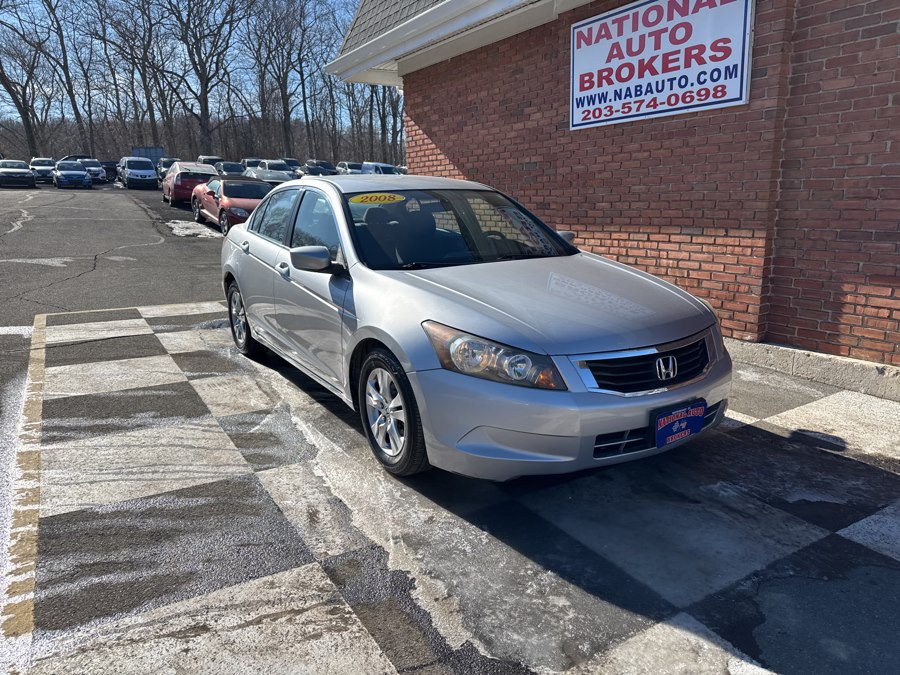 Used Honda Accord Sdn 4dr I4 Auto LX-P 2008 | National Auto Brokers, Inc.. Waterbury, Connecticut