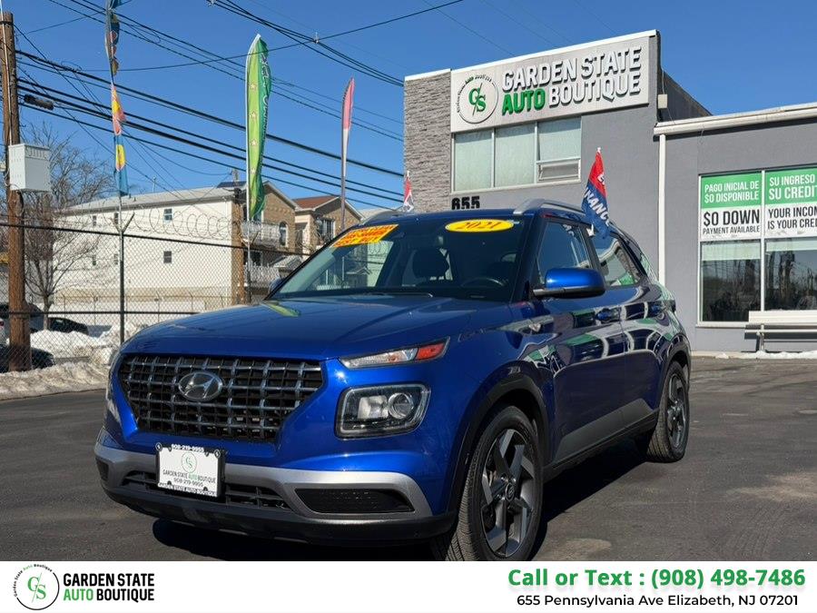 2021 Hyundai Venue SEL IVT, available for sale in Elizabeth, New Jersey | Garden State Auto Boutique. Elizabeth, New Jersey
