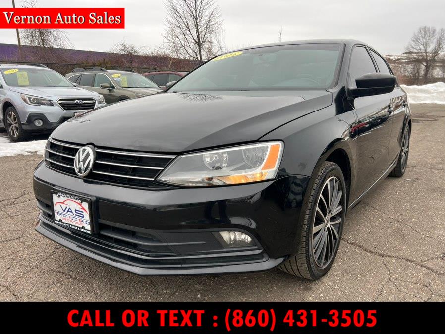 Used 2015 Volkswagen Jetta Sedan in Manchester, Connecticut | Vernon Auto Sale & Service. Manchester, Connecticut