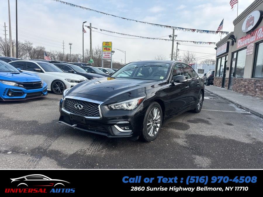 2023 INFINITI Q50 LUXE AWD, available for sale in Bellmore, New York | Universal Autos. Bellmore, New York