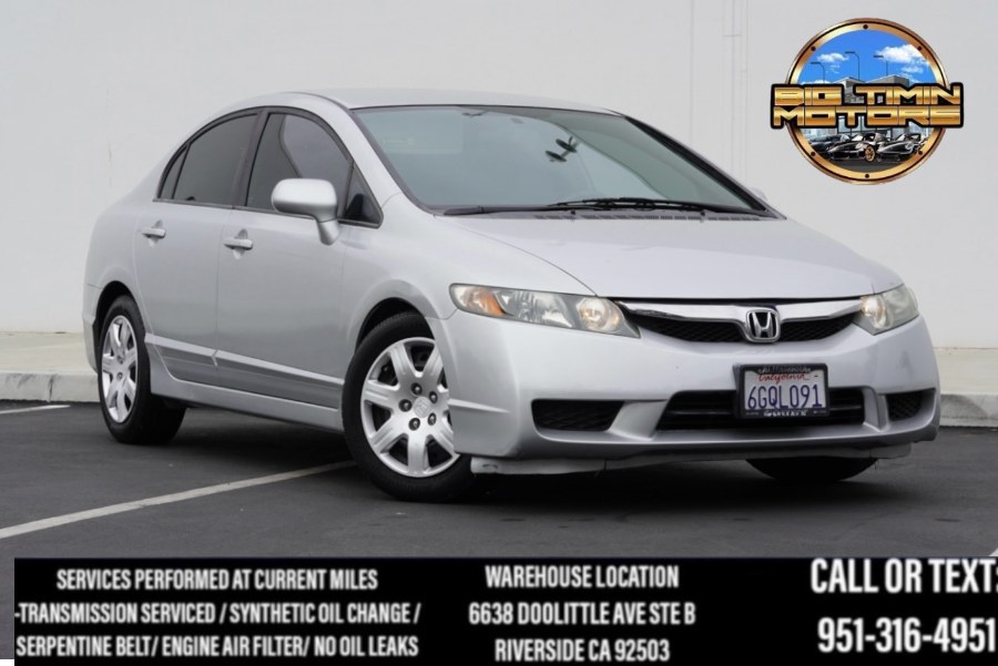 Used 2009 Honda Civic Sdn LX in Riverside, California | Big Timin Motors LLC. Riverside, California