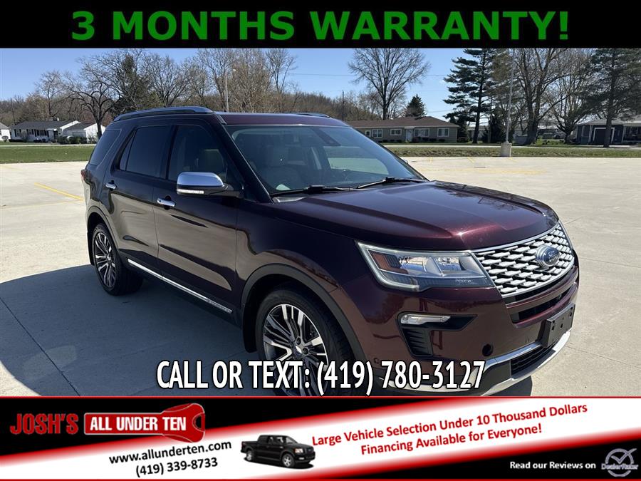 Used 2018 Ford Explorer in Elida, Ohio | Josh's All Under Ten LLC. Elida, Ohio