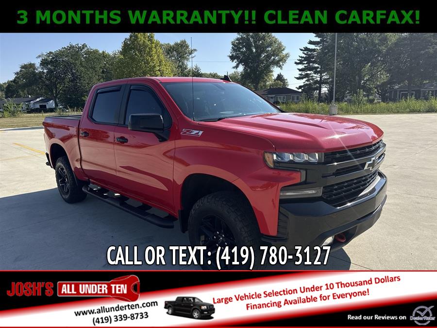 Used Chevrolet Silverado 1500 LT Trail Boss 2019 | Josh's All Under Ten LLC. Elida, Ohio
