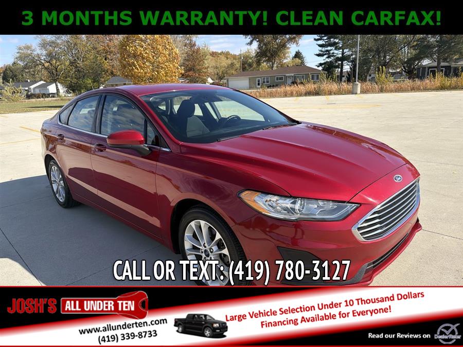 Used 2020 Ford Fusion in Elida, Ohio | Josh's All Under Ten LLC. Elida, Ohio