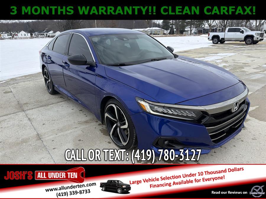 Used Honda Accord Sport 2022 | Josh's All Under Ten LLC. Elida, Ohio