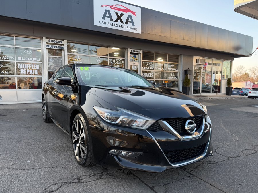 2018 Nissan Maxima S 3.5L, available for sale in Bloomfield, Connecticut | AXA Car Sales and Repair LLC. Bloomfield, Connecticut
