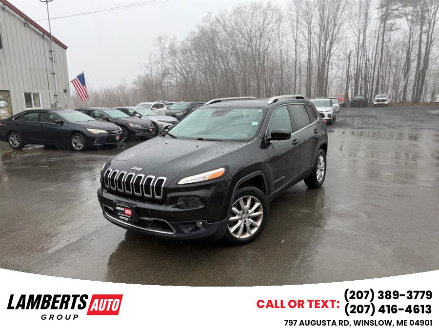 Used 2015 Jeep Cherokee in Winslow, Maine | Lamberts Auto Group LLC. Winslow, Maine