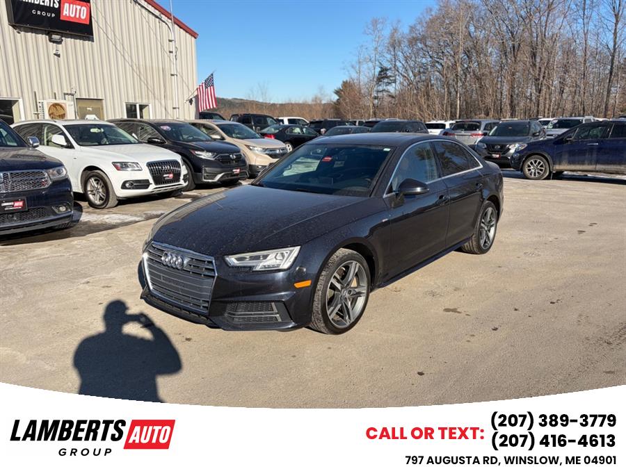 Used 2018 Audi A4 in Winslow, Maine | Lamberts Auto Group LLC. Winslow, Maine