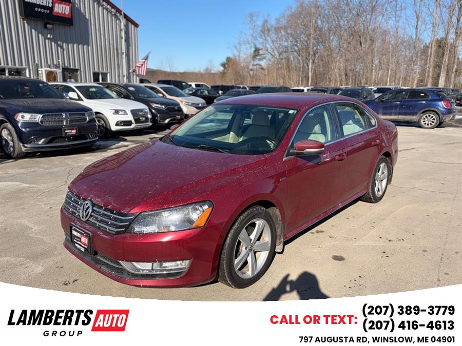 2015 Volkswagen Passat 1.8T S, available for sale in Winslow, Maine | Lamberts Auto Group LLC. Winslow, Maine