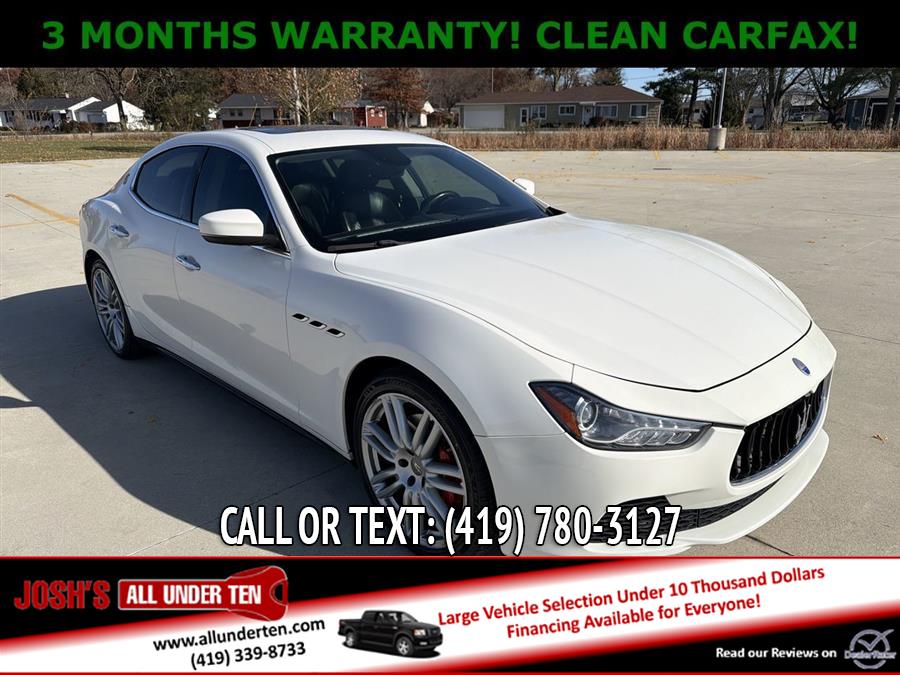 Used 2017 Maserati Ghibli in Elida, Ohio | Josh's All Under Ten LLC. Elida, Ohio