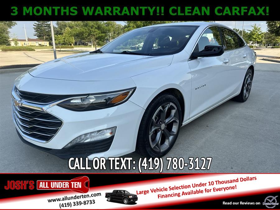 Used 2020 Chevrolet Malibu in Elida, Ohio | Josh's All Under Ten LLC. Elida, Ohio