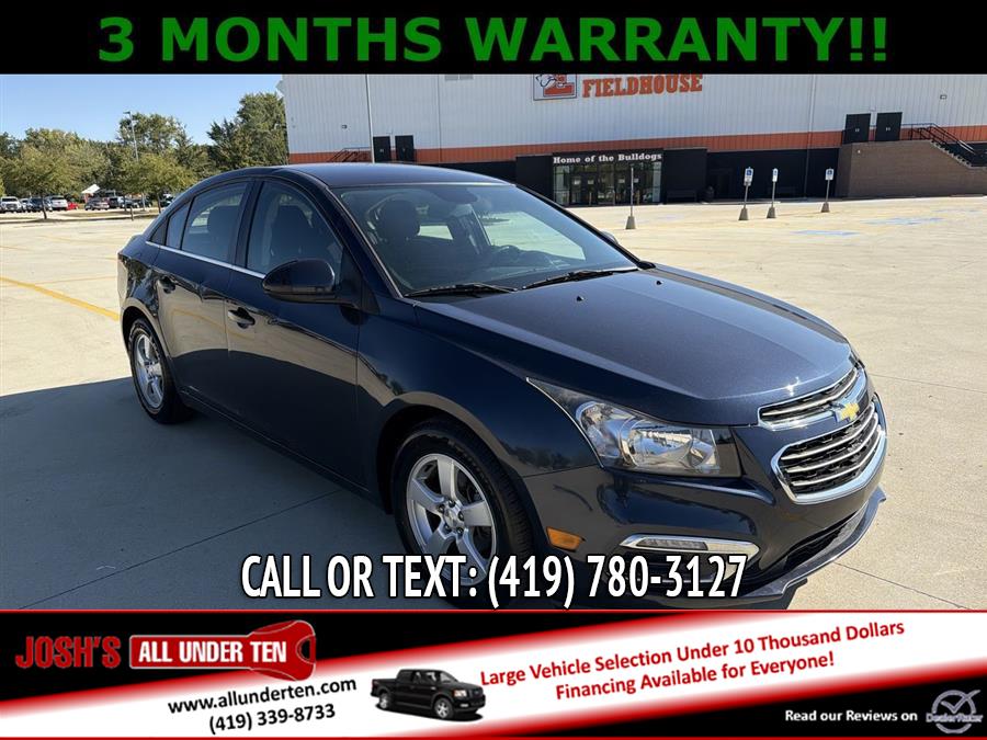 Used 2015 Chevrolet Cruze in Elida, Ohio | Josh's All Under Ten LLC. Elida, Ohio