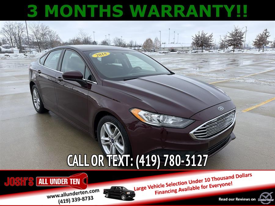 Used 2018 Ford Fusion in Elida, Ohio | Josh's All Under Ten LLC. Elida, Ohio