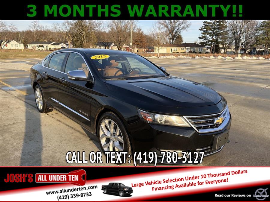 Used 2015 Chevrolet Impala in Elida, Ohio | Josh's All Under Ten LLC. Elida, Ohio