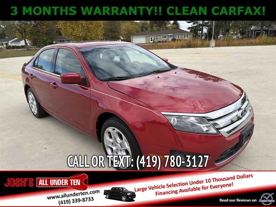 Used 2011 Ford Fusion in Elida, Ohio | Josh's All Under Ten LLC. Elida, Ohio