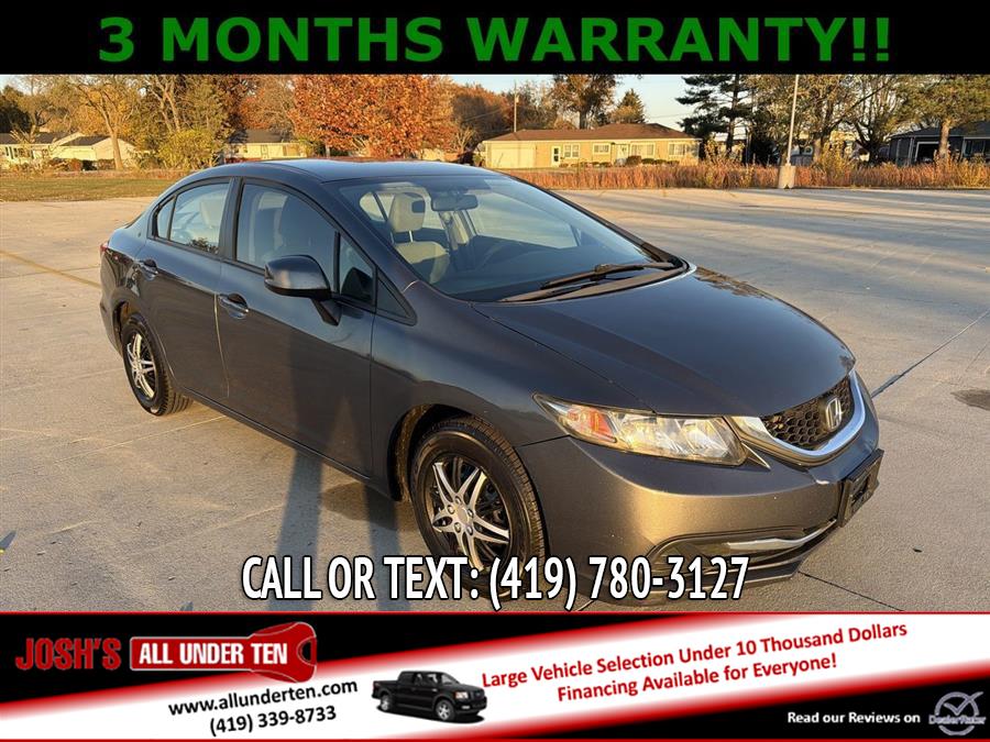 Used 2013 Honda Civic in Elida, Ohio | Josh's All Under Ten LLC. Elida, Ohio