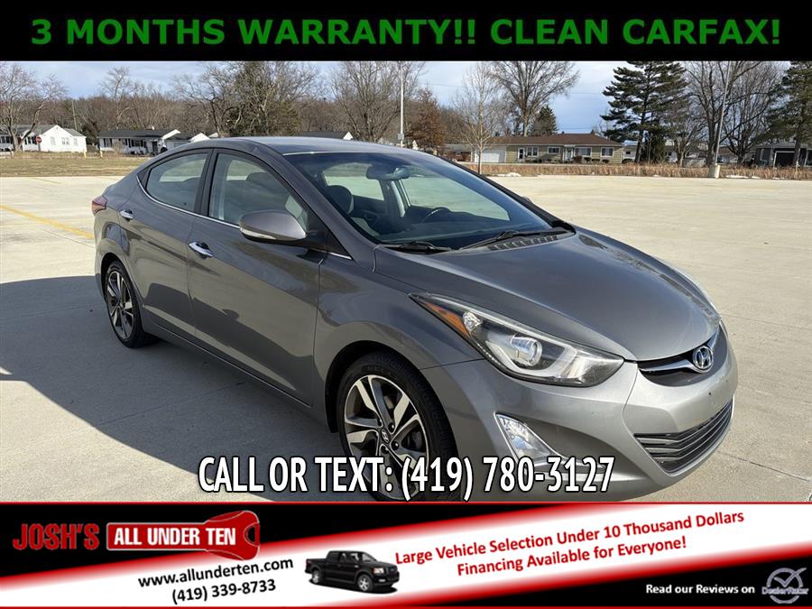 Used Hyundai Elantra Limited 2014 | Josh's All Under Ten LLC. Elida, Ohio