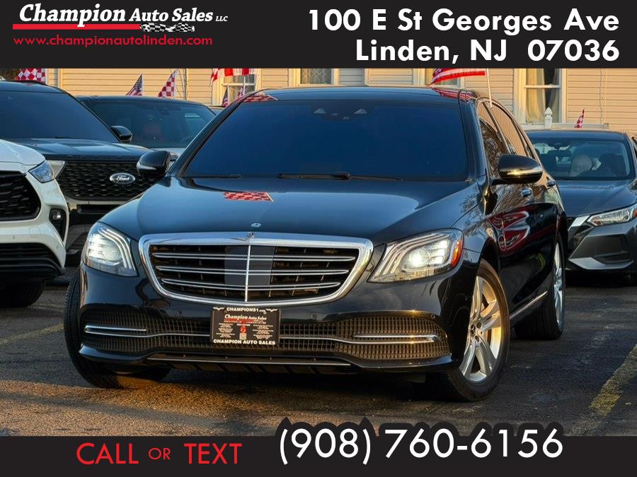 Used 2019 Mercedes-Benz S-Class in Linden, New Jersey | Champion Auto Sales. Linden, New Jersey