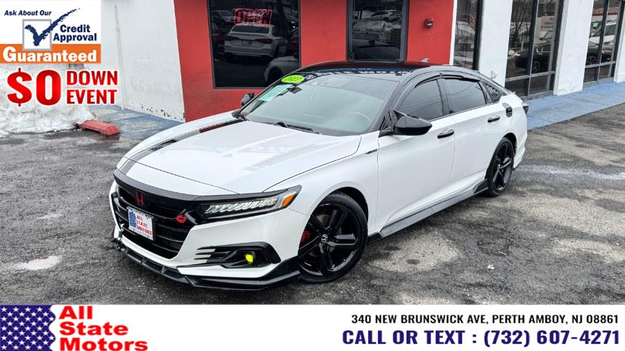 Used 2021 Honda Accord Sedan in Perth Amboy, New Jersey | All State Motor Inc. Perth Amboy, New Jersey