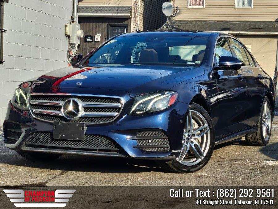 2018 Mercedes-Benz E-Class E 300 4MATIC Sedan, available for sale in Paterson, New Jersey | Champion of Paterson. Paterson, New Jersey