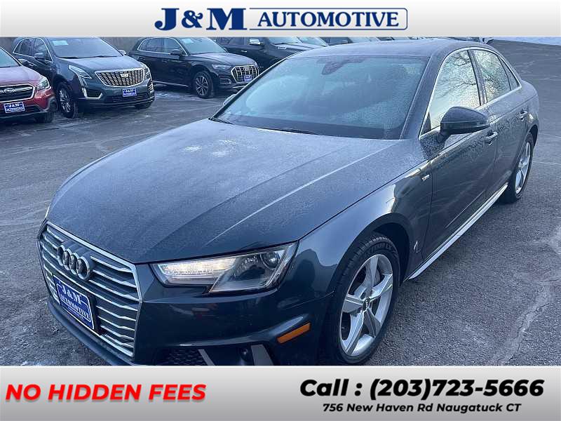 Used 2019 Audi A4 in Naugatuck, Connecticut | J&M Automotive Sls&Svc LLC. Naugatuck, Connecticut