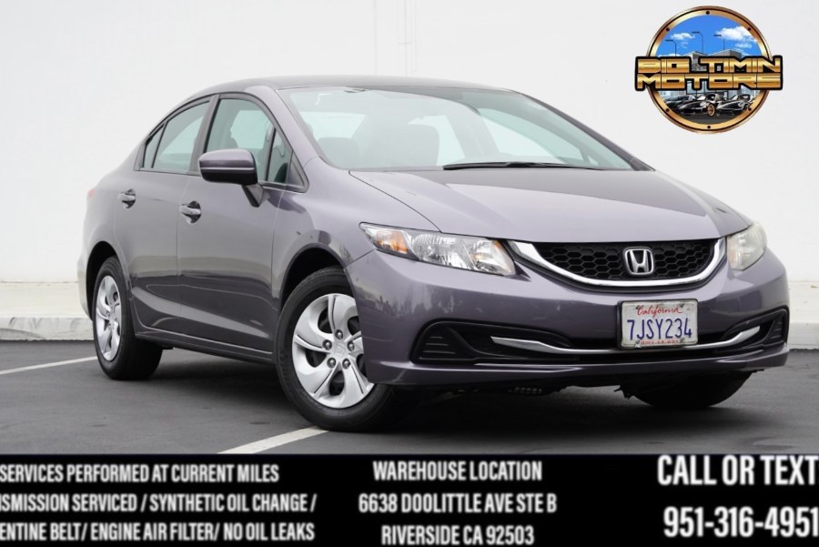 Used 2015 Honda Civic Sedan LX in Riverside, California | Big Timin Motors LLC. Riverside, California