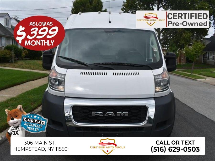 Used 2021 Ram Promaster 3500 in Hempstead, New York | Certified Automotive Group. Hempstead, New York