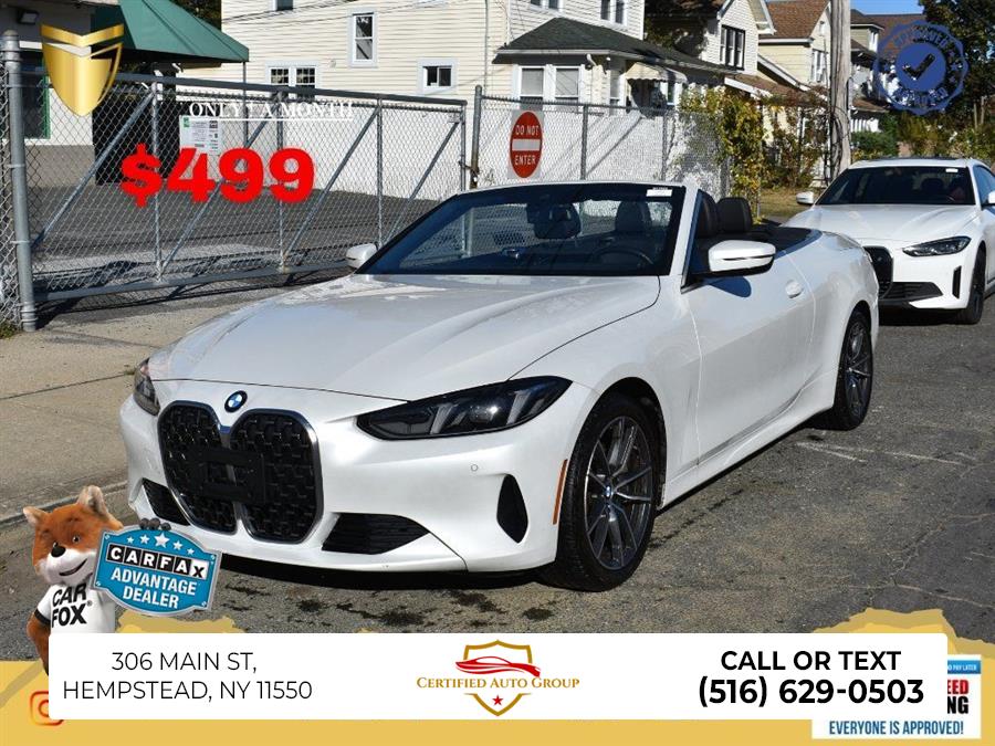 2025 BMW 4 Series 430i xDrive, available for sale in Hempstead, New York | Certified Auto Group. Hempstead, New York