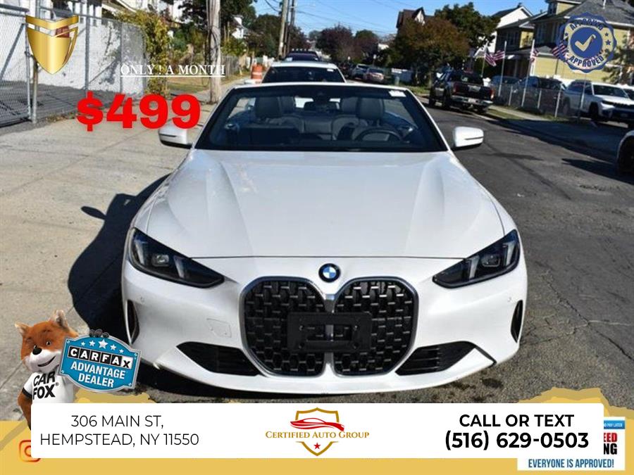 2025 BMW 4 Series 430i xDrive, available for sale in Hempstead, New York | Certified Auto Group. Hempstead, New York
